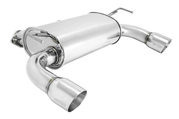 INFINITI G37 COUPE 08+ DUAL AXLE BACK EXHAUST SS TIPS [MR]