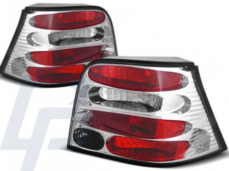TAILLIGHTS VW GOLF 4 09.97-09.03 CHROME