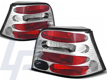 TAILLIGHTS VW GOLF 4 09.97-09.03 CHROME