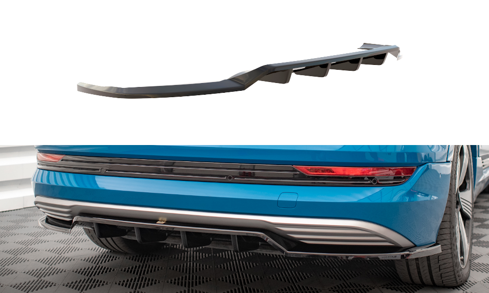 Central Rear Splitter (Vertical Bars) Audi e-Tron