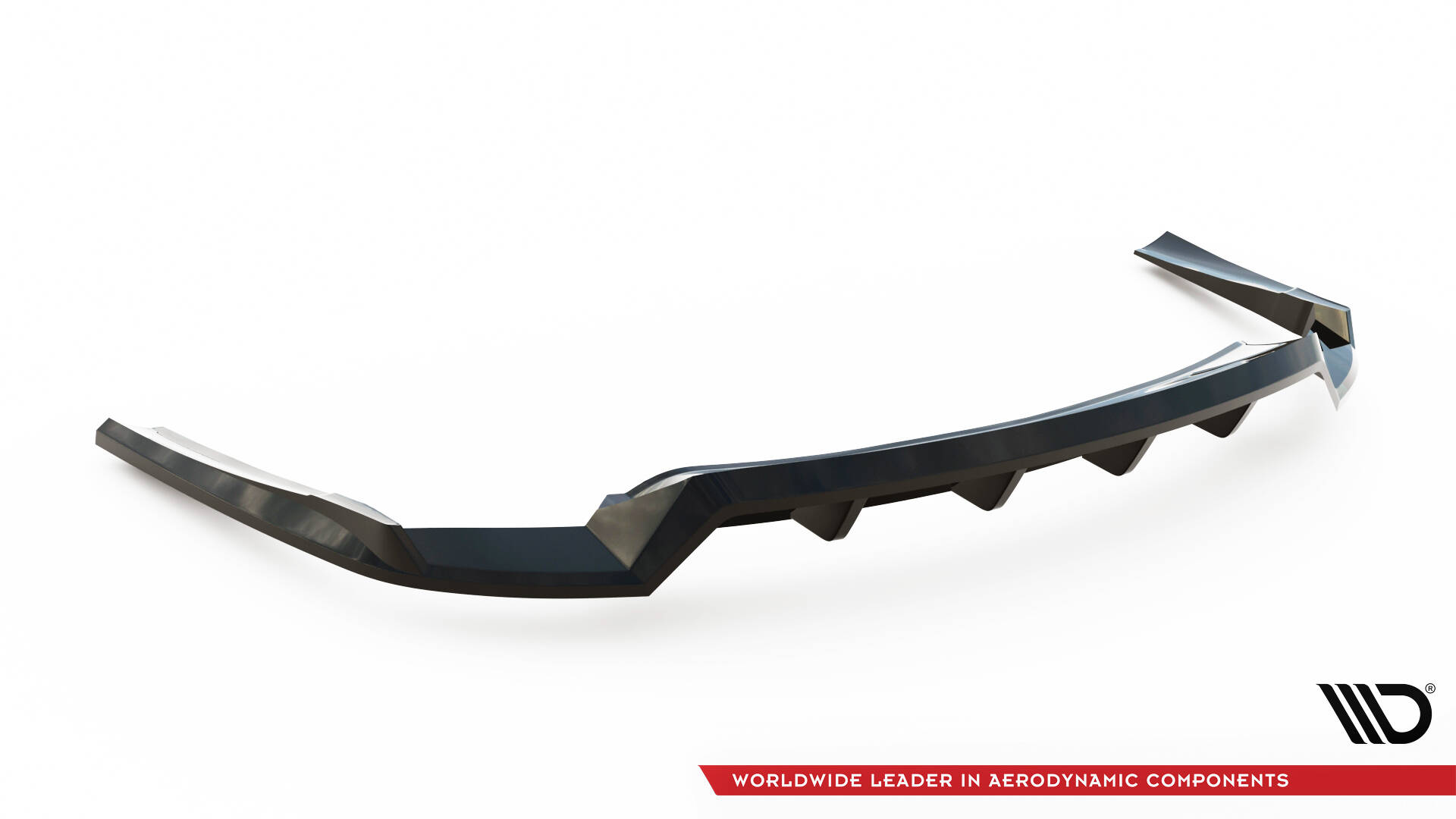 REAR SPLITTER (WITH VERTICAL BARS) SUITABLE FOR MERCEDES-BENZ CLA AMG-LINE C117 – MAXTON DESIGN - 6