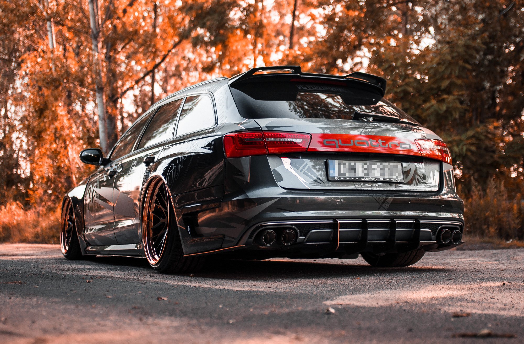 Spoiler Audi S6 / A6 S-Line C7 / C7 FL Avant - 3