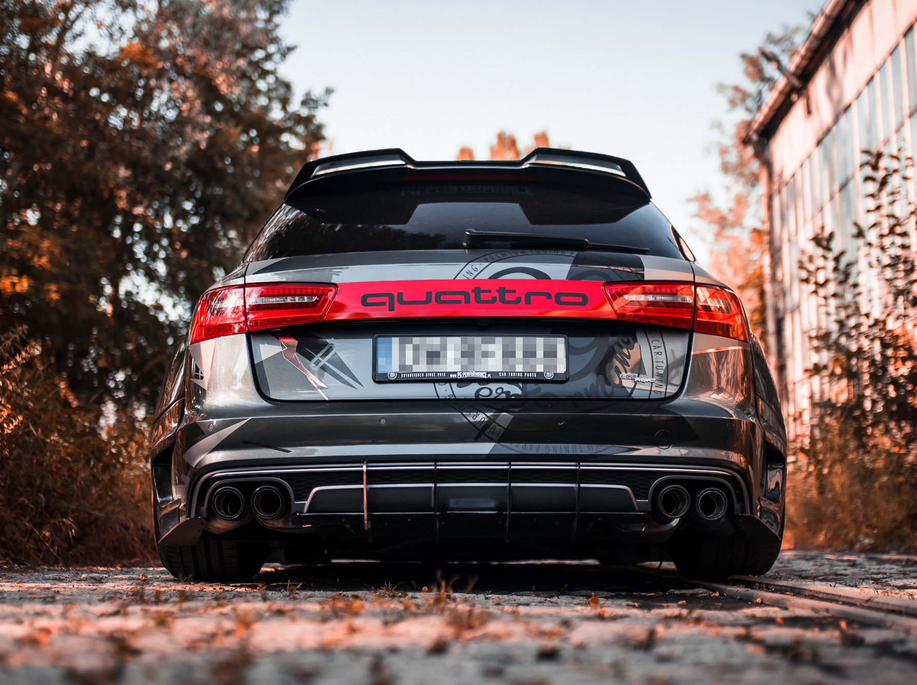 Spoiler Audi S6 / A6 S-Line C7 / C7 FL Avant - 2