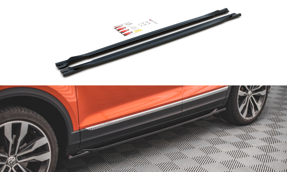Side Skirts Diffusers VW T-Roc Mk1