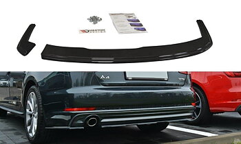 Rear Splitter Audi A4 B9 S-Line Sedan