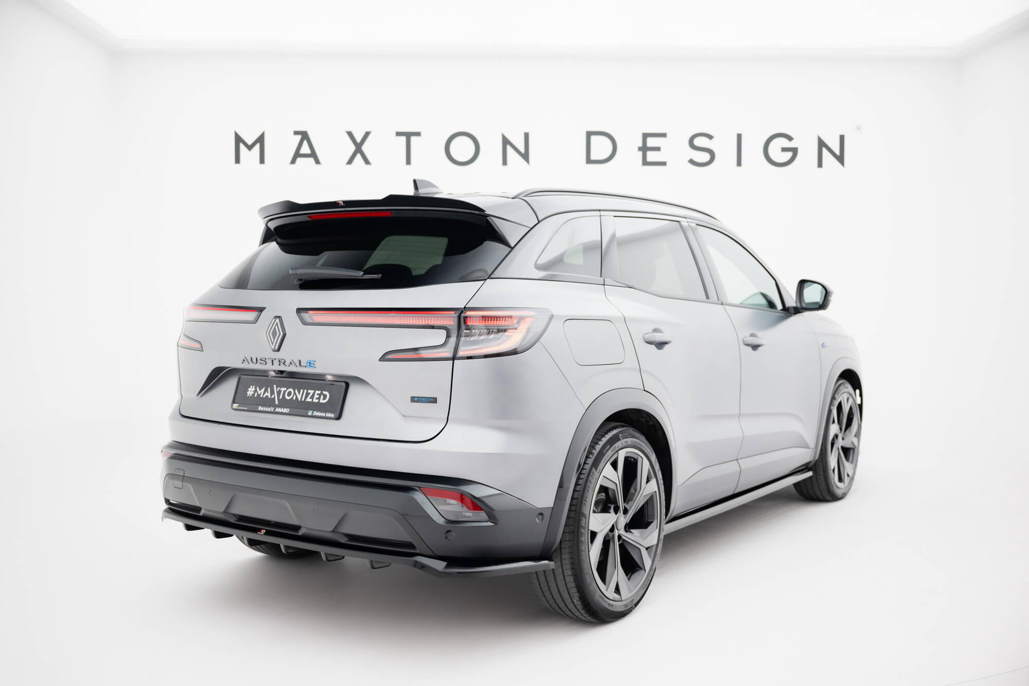 REAR SPLITTER (WITH VERTICAL BARS) SUITABLE FOR RENAULT AUSTRAL MK1 – MAXTON DESIGN - 5