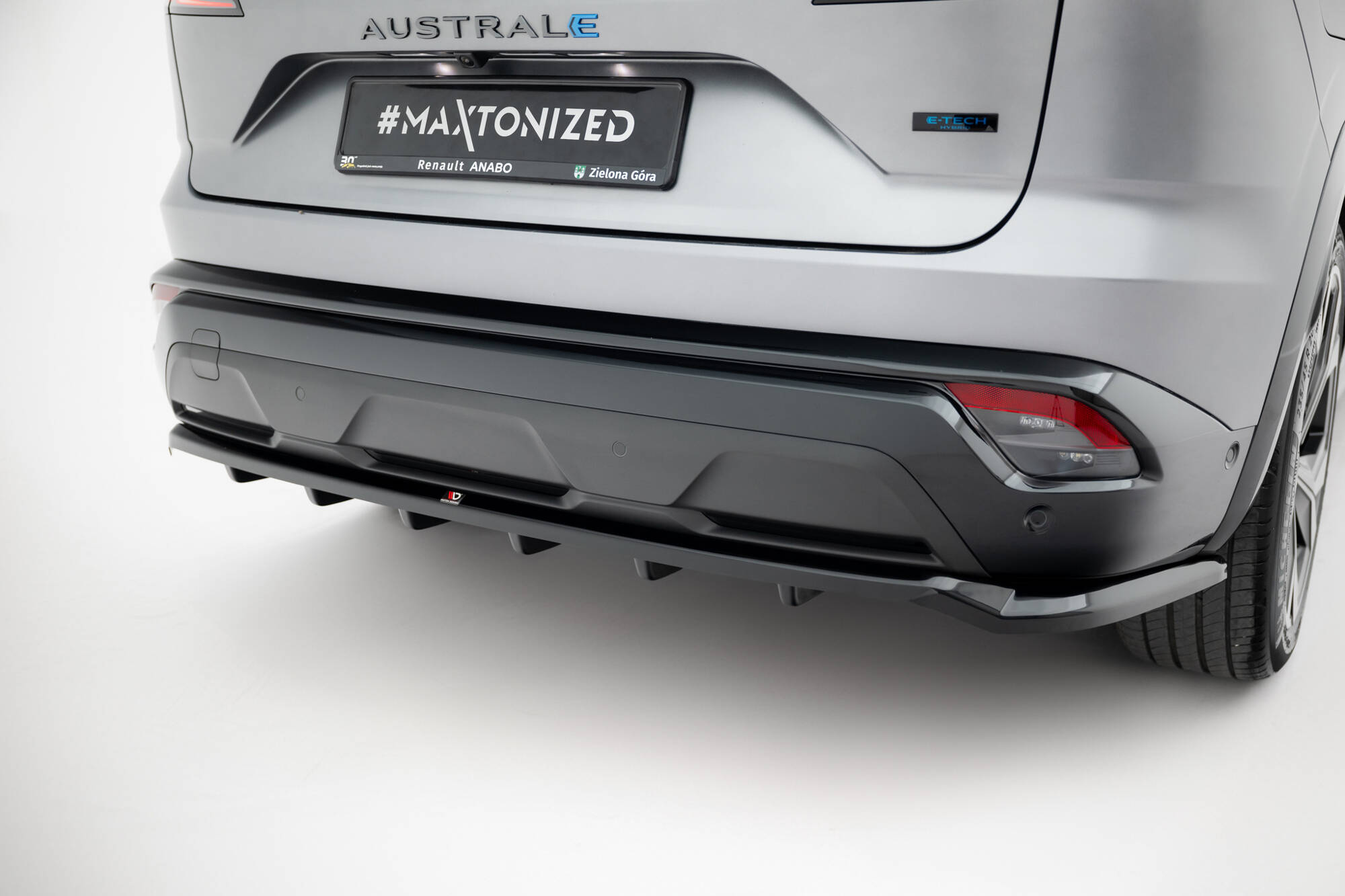 REAR SPLITTER (WITH VERTICAL BARS) SUITABLE FOR RENAULT AUSTRAL MK1 – MAXTON DESIGN - 3