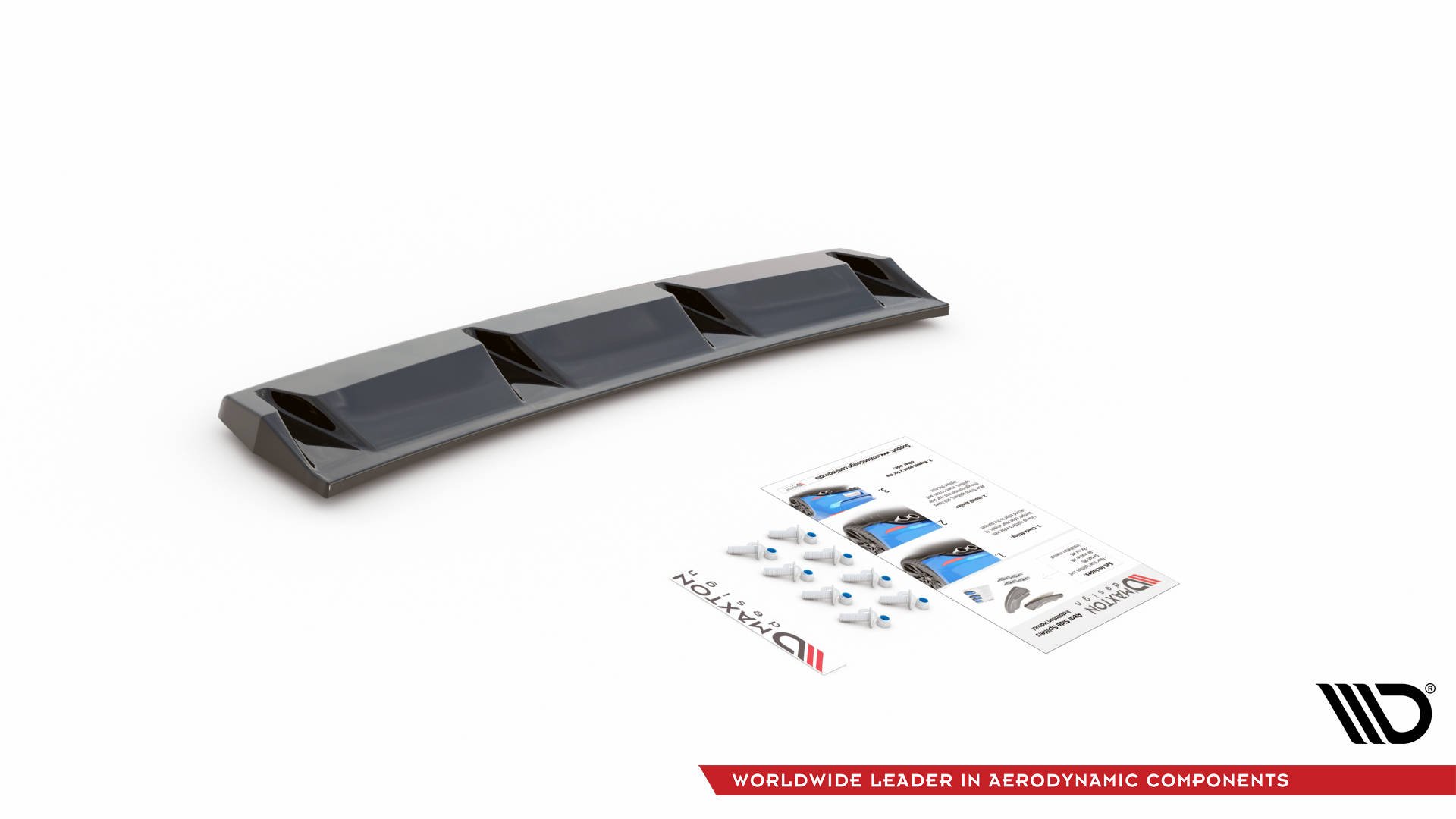 Central Rear Splitter For Audi S3 8Y (2020-) - 6