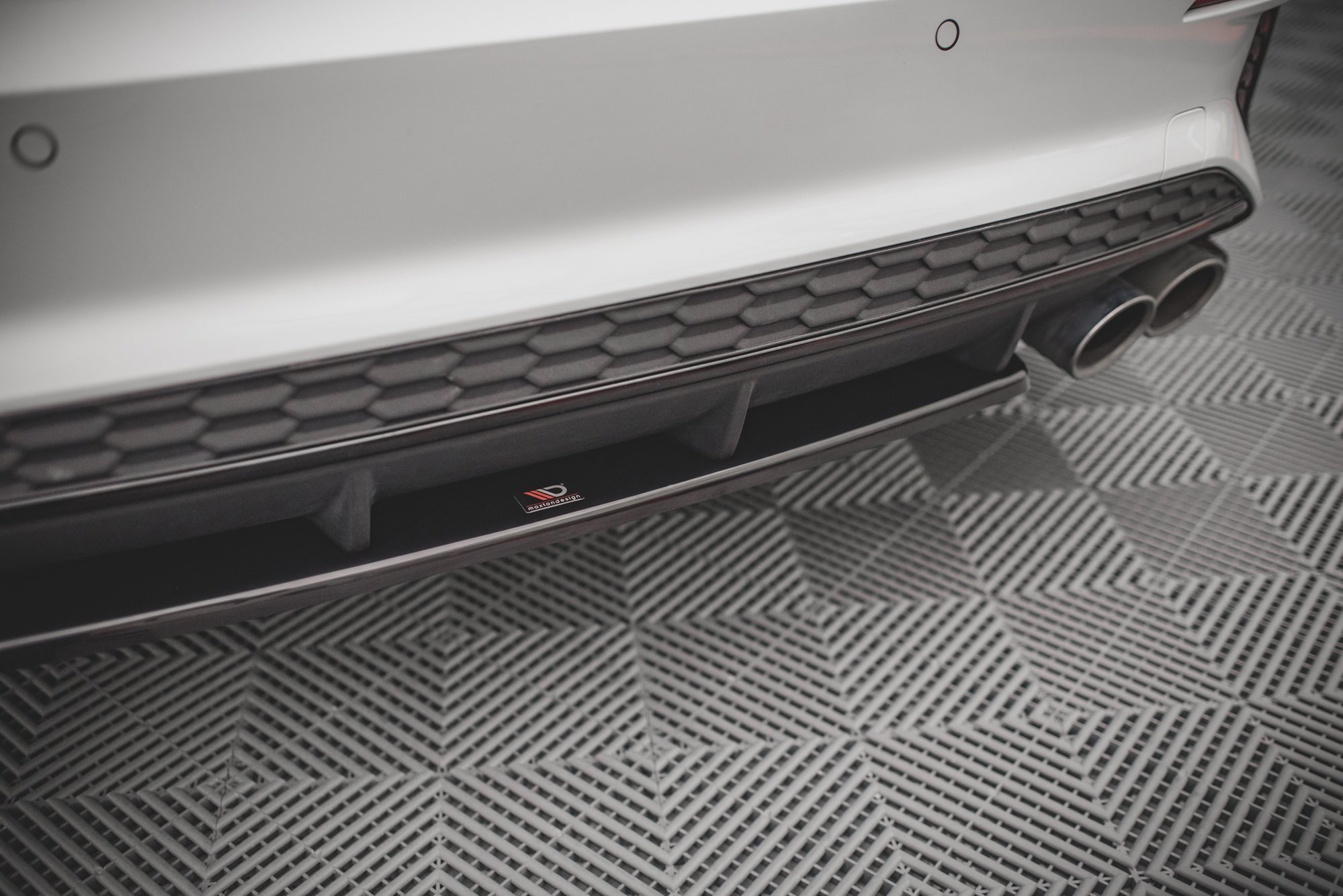 Central Rear Splitter For Audi S3 8Y (2020-) - 4