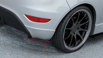 BAKRE SIDOSPLITTERS FORD FIESTA MK7 ST /