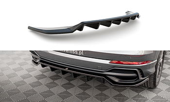 Central Rear Splitter (Vertical Bars) Audi Q3 S-Line F3