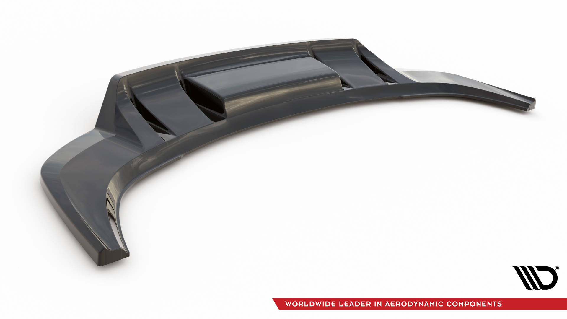 Central Rear Splitter (Vertical Bars) Audi Q3 S-Line F3 - 5
