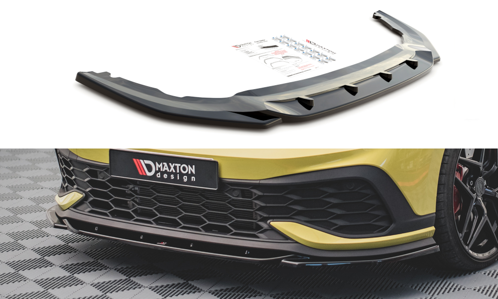 Front Splitter V.2 VW Golf 8 GTI Clubsport