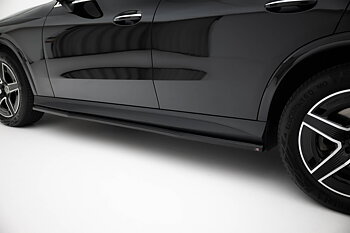SIDE SKIRTS DIFFUSERS SUITABLE FOR MERCEDES-BENZ GLC COUPE AMG-LINE C254 – MAXTON DESIGN