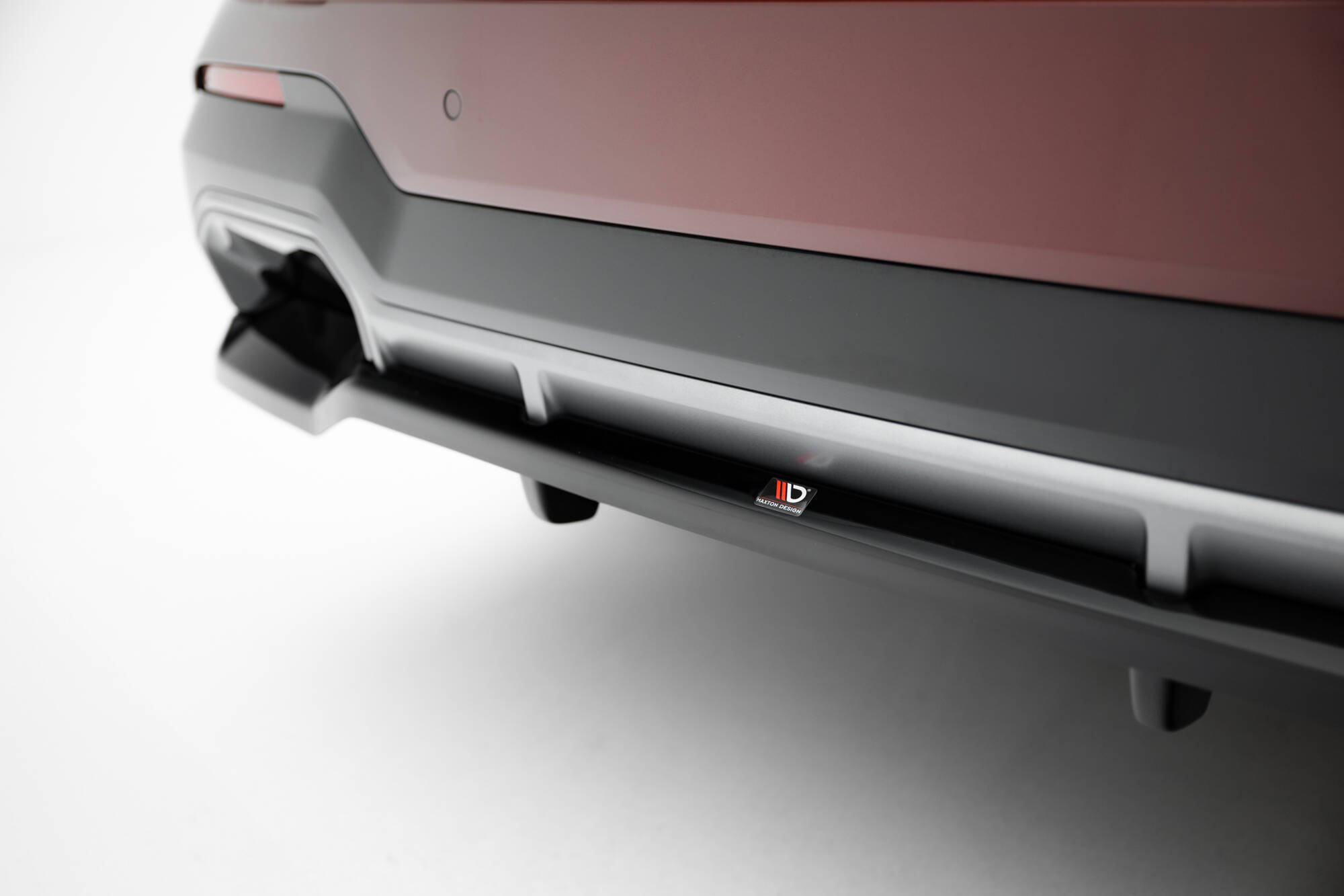 REAR SPLITTER (WITH VERTICAL BARS) SUITABLE FOR BMW IX3 M-PACK G08 FACELIFT – MAXTON DESIGN - 5