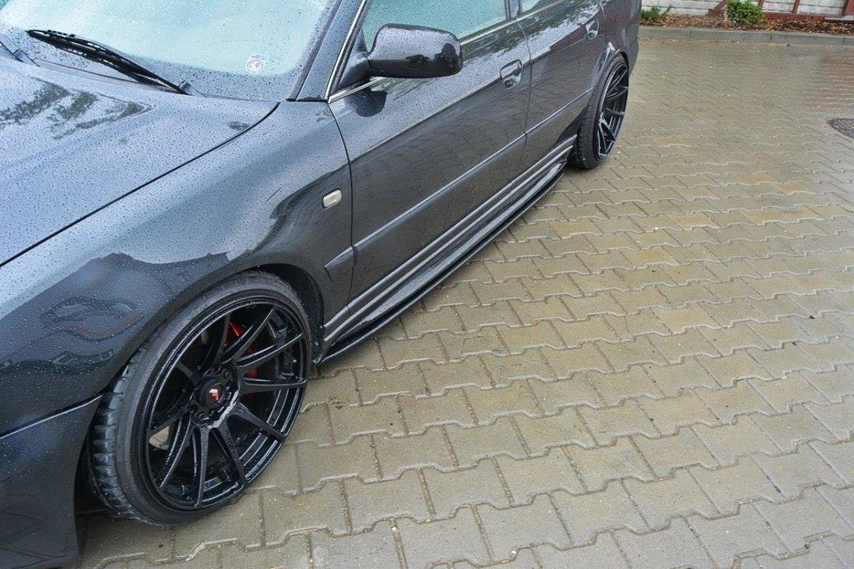 Side Skirts Diffusers Audi S4 B5 - 3