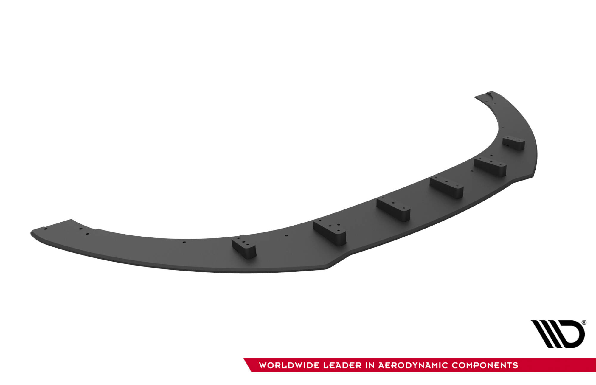 STREET PRO FRONT SPLITTER SUITABLE FOR AUDI TT S / TT S-LINE 8J FACELIFT – MAXTON DESIGN - 5