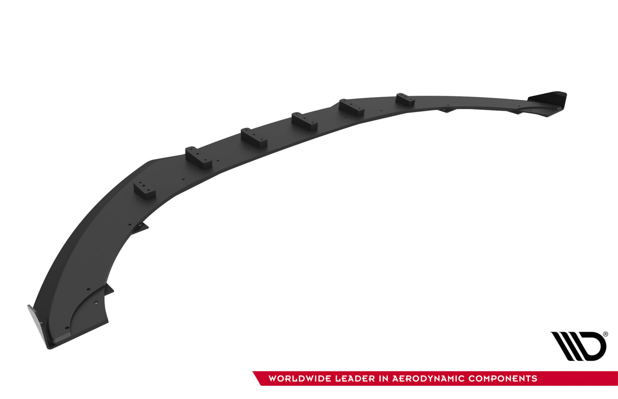 STREET PRO FRONT SPLITTER + FLAPS SUITABLE FOR AUDI TT S / TT S-LINE 8J FACELIFT – MAXTON DESIGN - 5