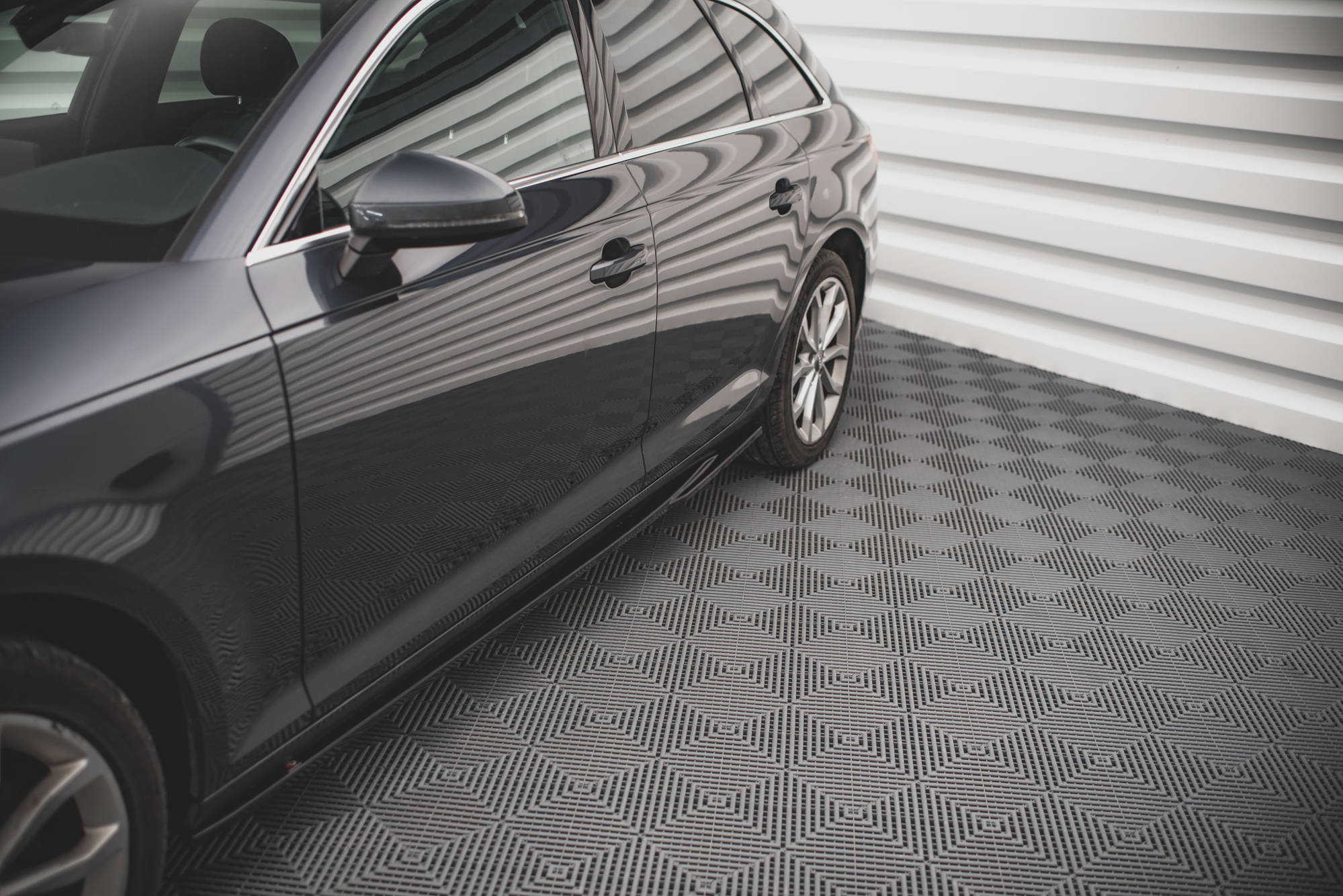 Side Skirts Diffusers Audi A4 B9 - 4