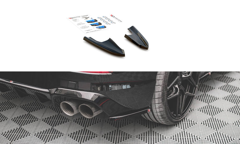 Rear Side Splitters V.3 VW Golf R Mk8