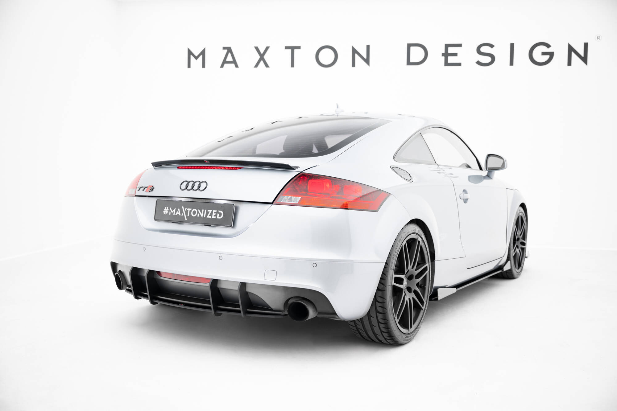 STREET PRO REAR DIFFUSER SUITABLE FOR AUDI TT S-LINE 8J FACELIFT – MAXTON DESIGN - 4