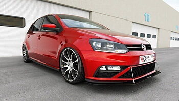 Front Racing Splitter Volkswagen Polo GTI Mk5 Facelift
