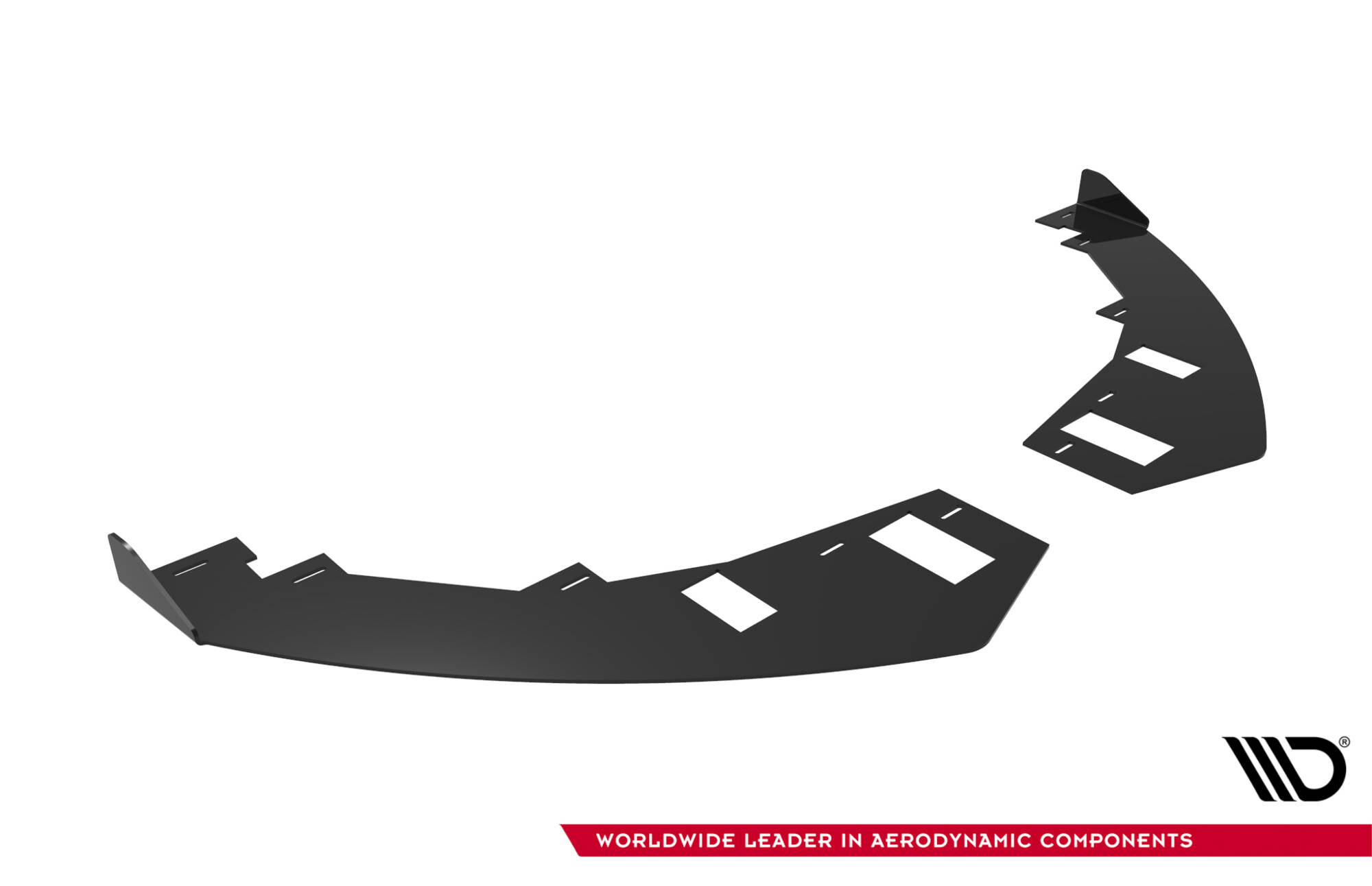 FRONT FLAPS SUITABLE FOR AUDI TT S / TT S-LINE 8J FACELIFT – MAXTON DESIGN - 4