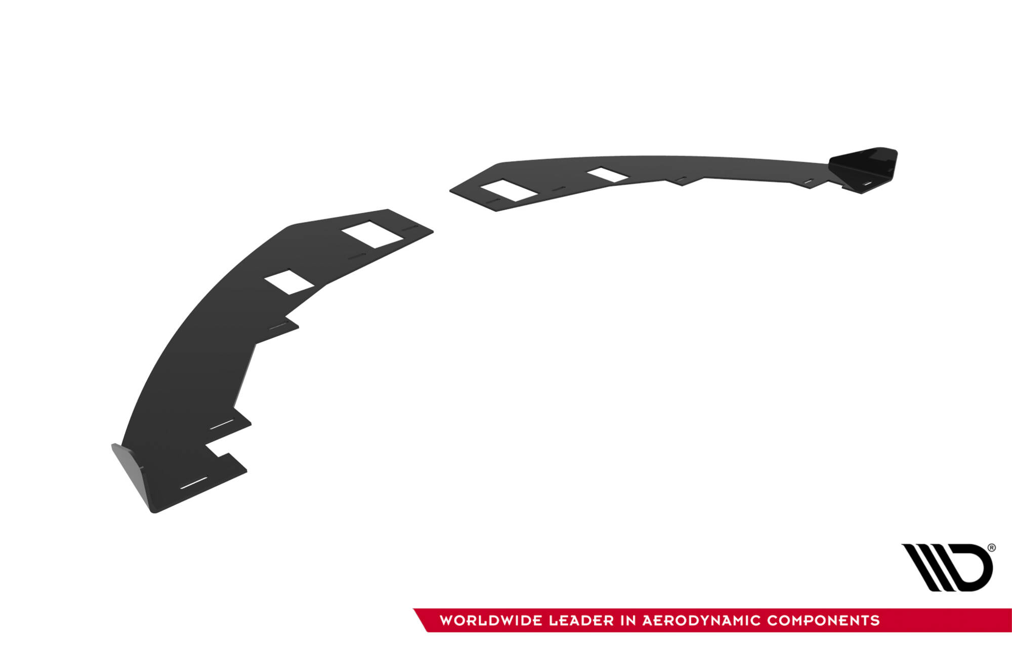FRONT FLAPS SUITABLE FOR AUDI TT S / TT S-LINE 8J FACELIFT – MAXTON DESIGN - 3
