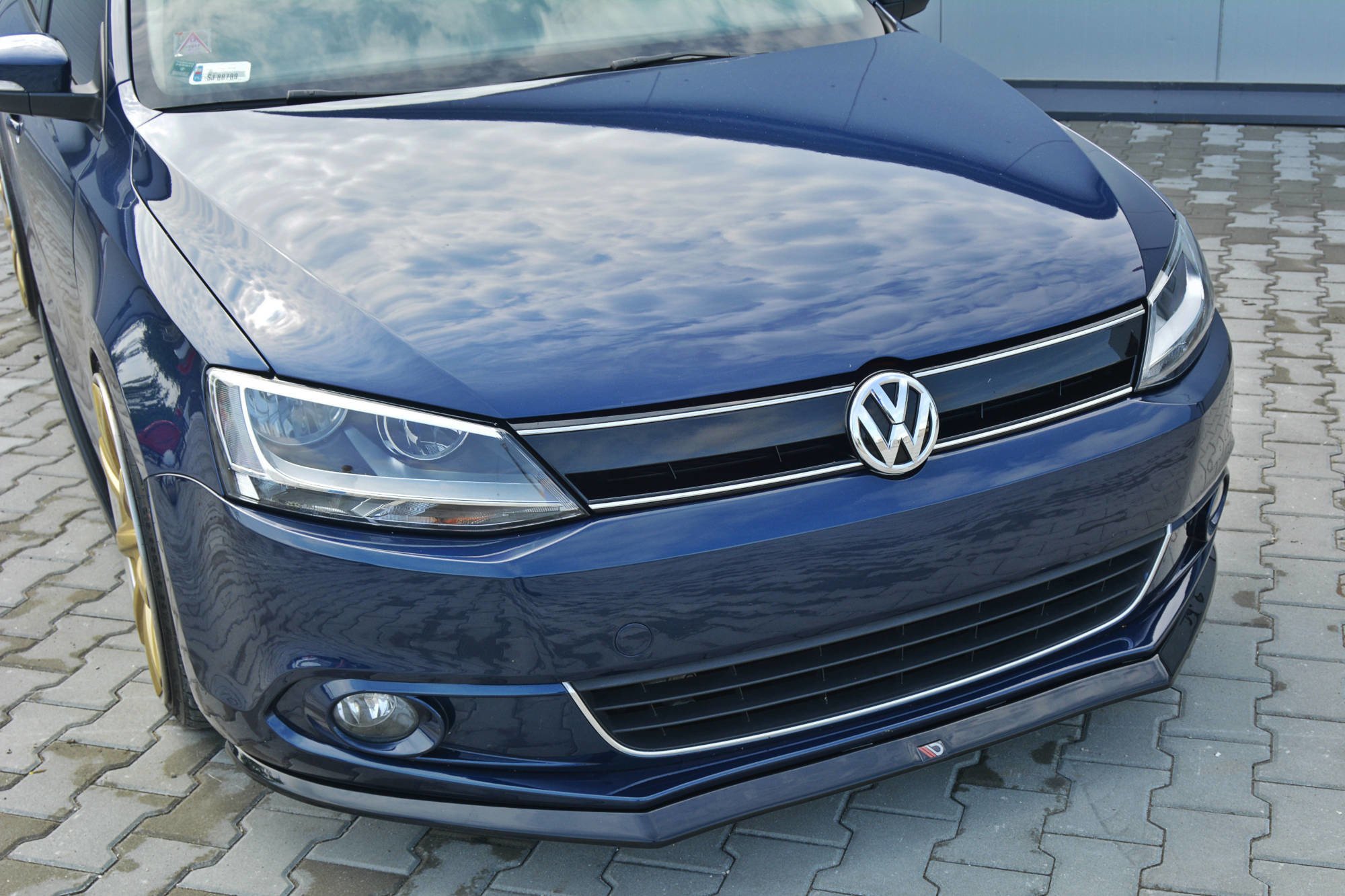 Front Splitter V.2 VW Jetta MK6 Sedan Pre-facelift (2011-2014) - 3