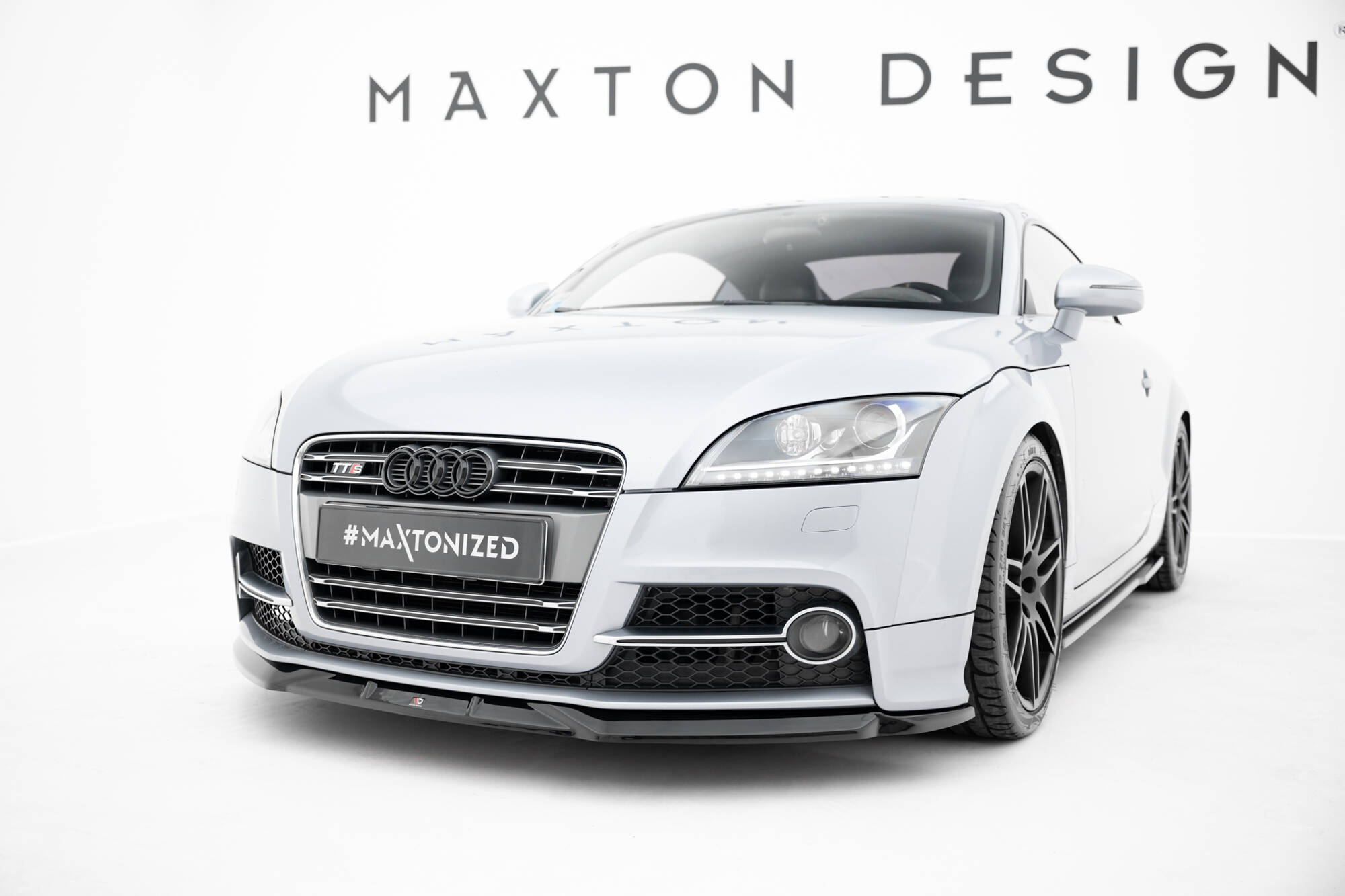 FRONT SPLITTER V.2 SUITABLE FOR AUDI TT S / TT S-LINE 8J FACELIFT – MAXTON DESIGN - 5
