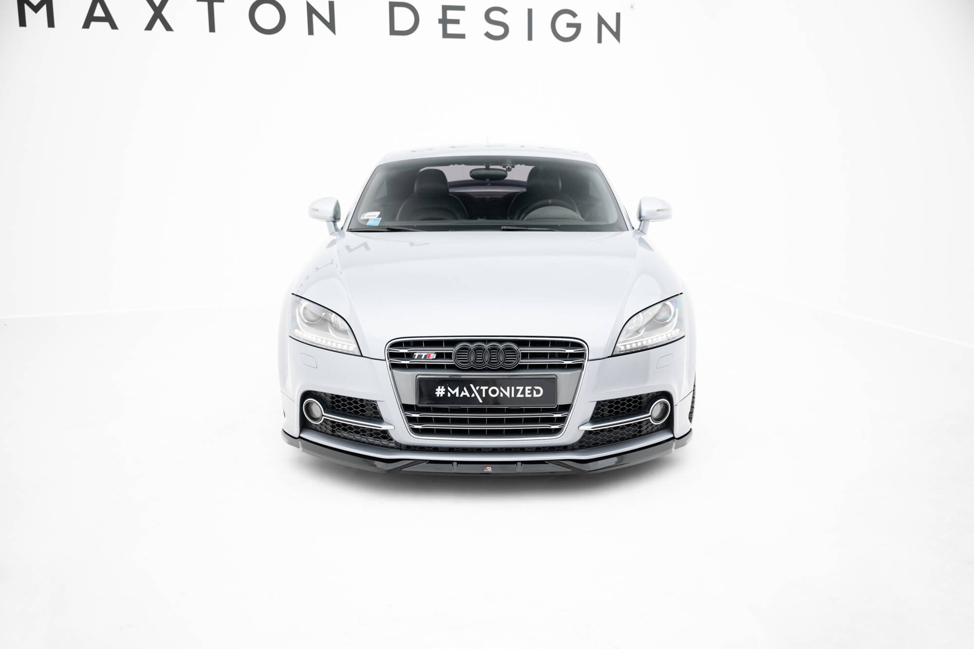 FRONT SPLITTER V.2 SUITABLE FOR AUDI TT S / TT S-LINE 8J FACELIFT – MAXTON DESIGN