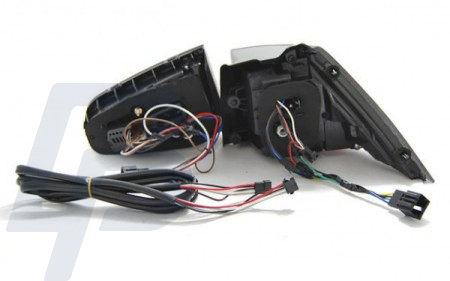 LED TAILLIGHTS VW GOLF 7 13- SMOKE LED SEQ R LOOK - 4