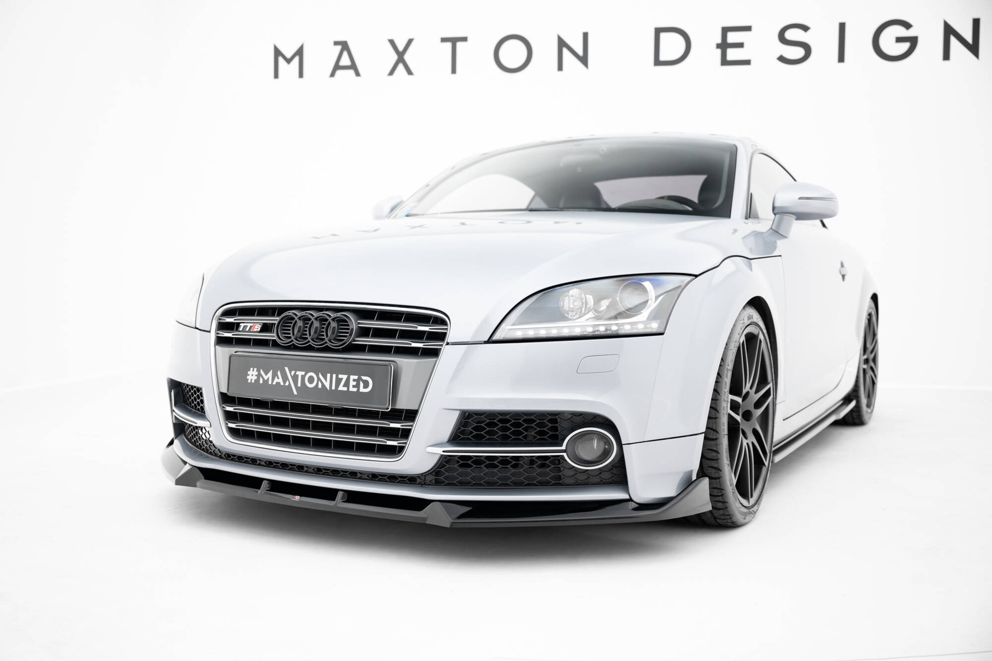 FRONT SPLITTER V.3 SUITABLE FOR AUDI TT S / TT S-LINE 8J FACELIFT – MAXTON DESIGN - 2