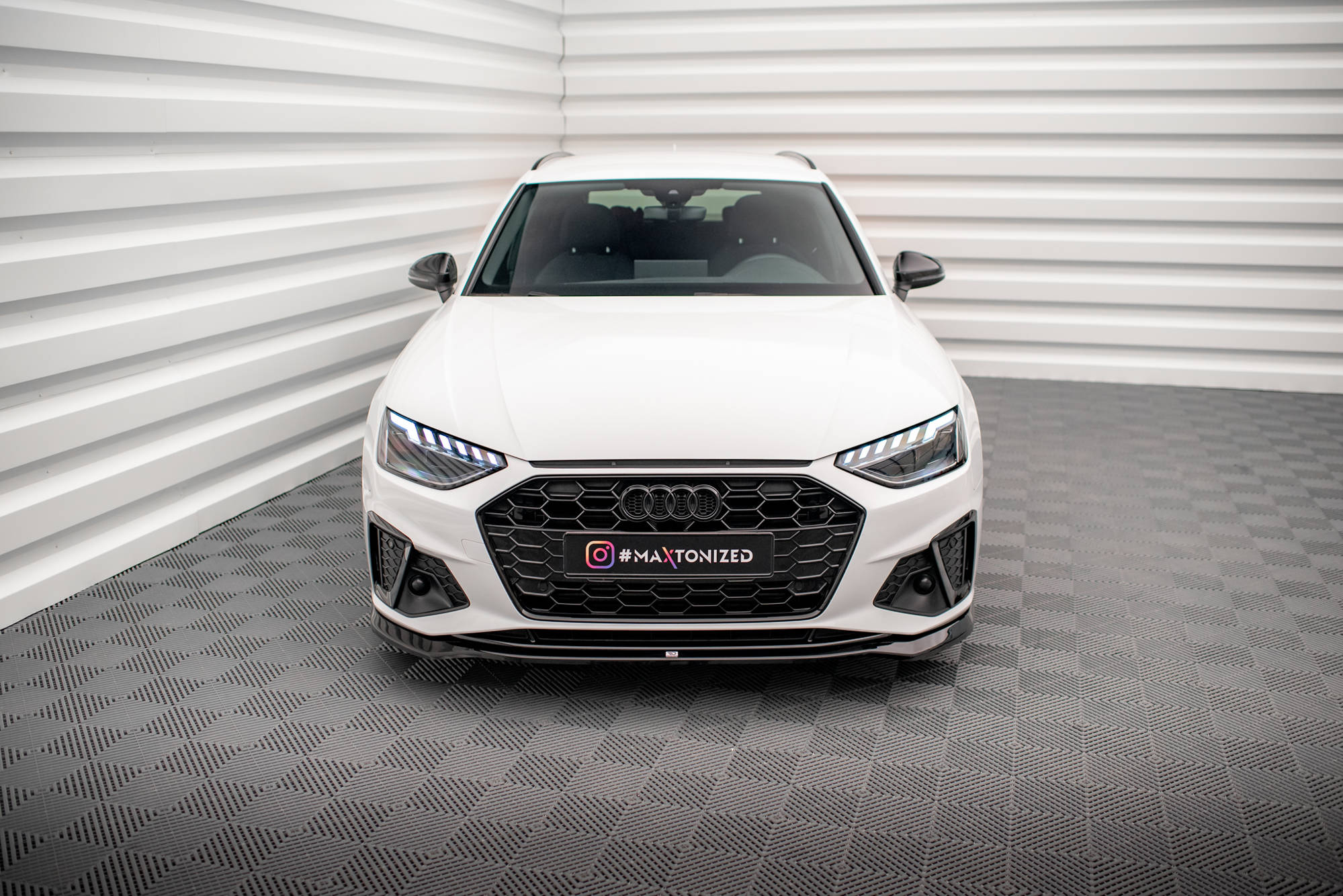 Front Splitter V.2 Audi A4 S-Line / S4 B9 Facelift - 2