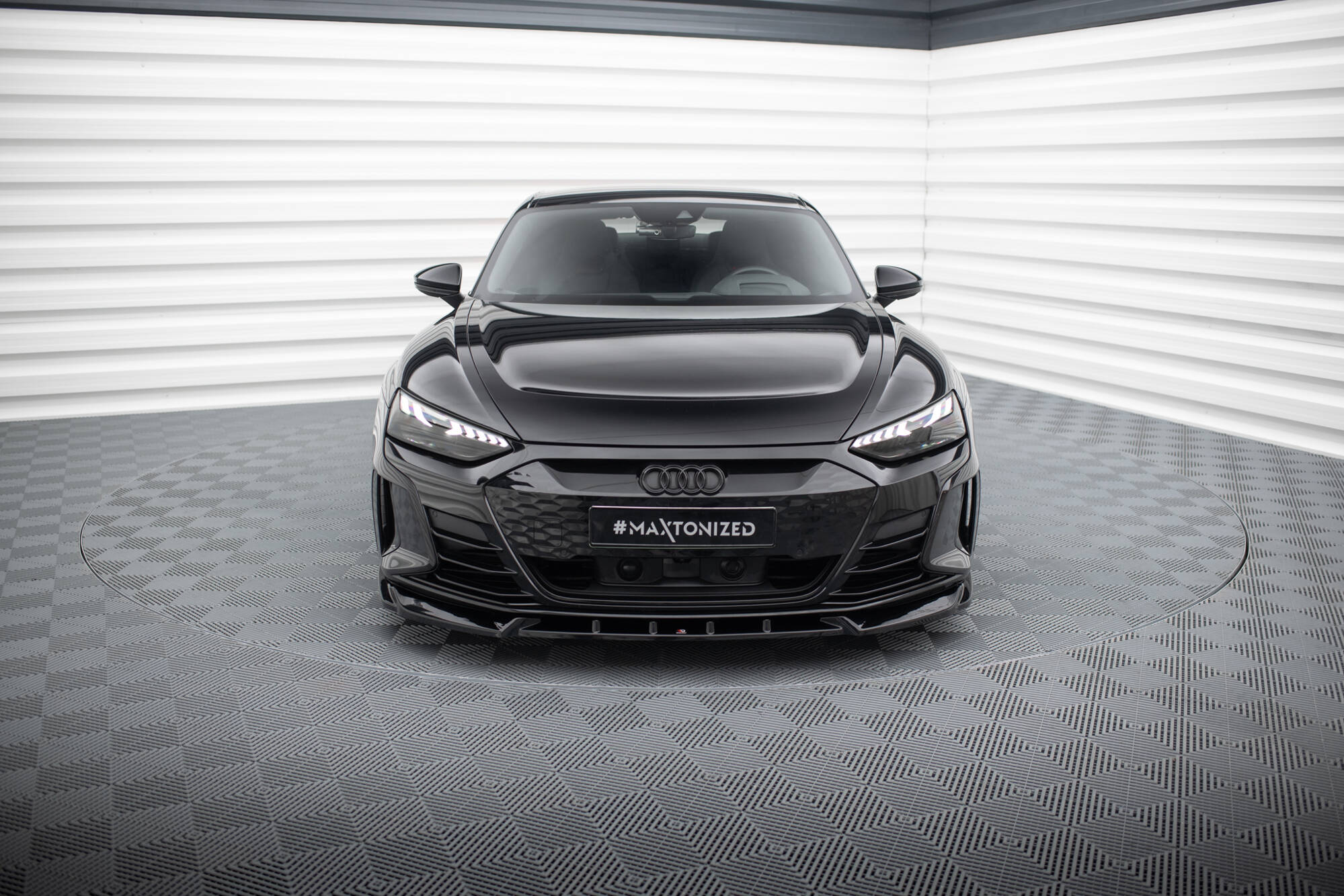 Front Splitter V.1 Audi e-Tron GT / RS GT Mk1 - 2