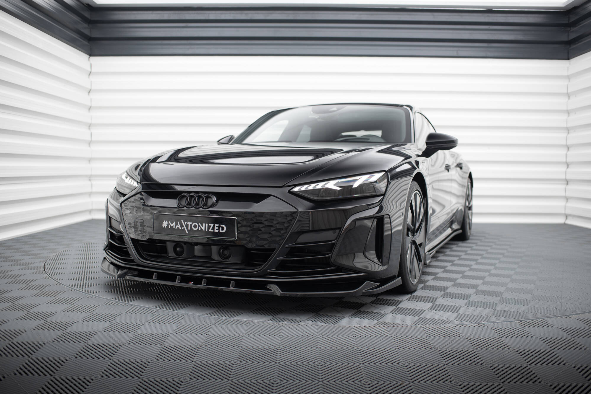 Front Splitter V.1 Audi e-Tron GT / RS GT Mk1 - 3