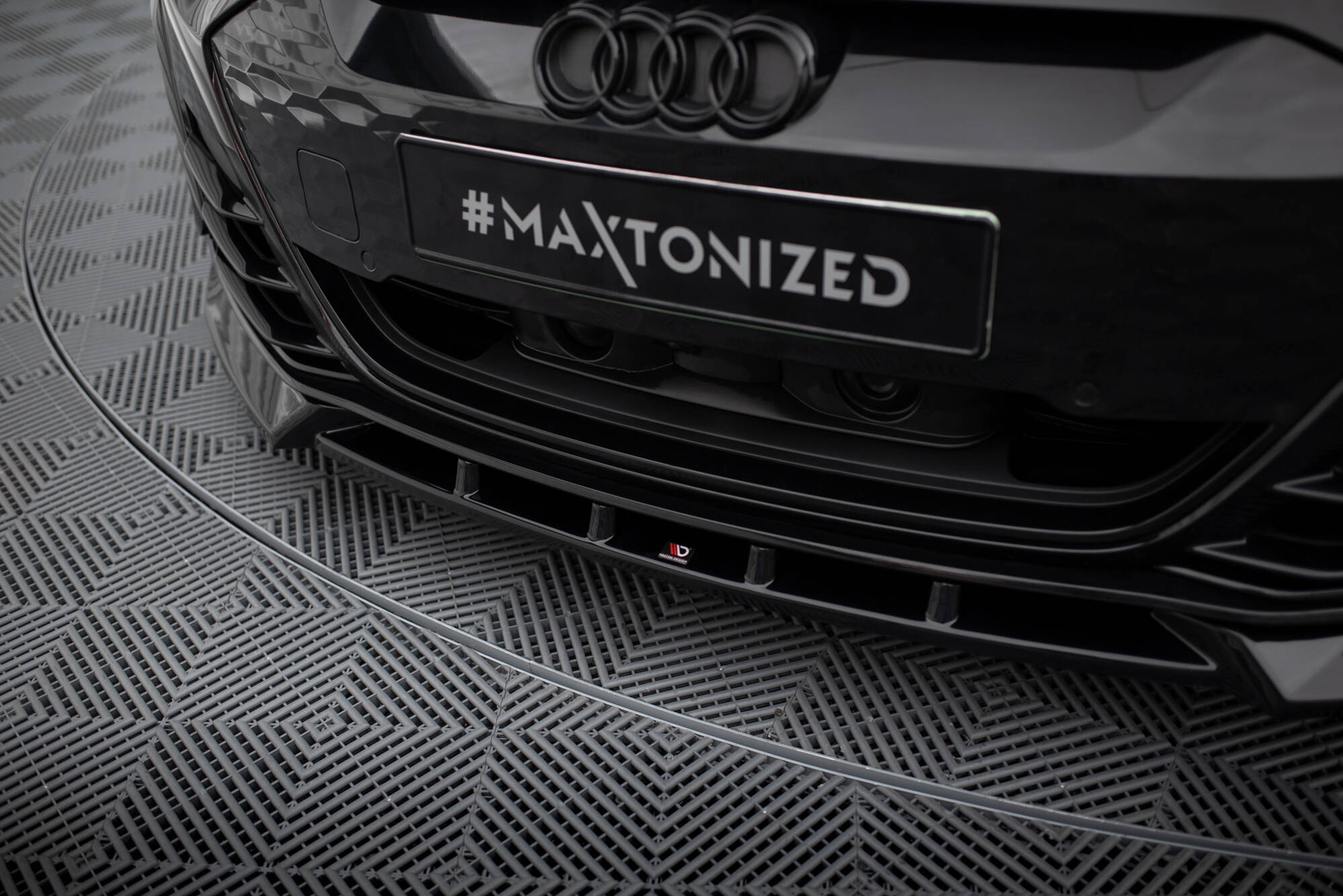 Front Splitter V.1 Audi e-Tron GT / RS GT Mk1 - 4