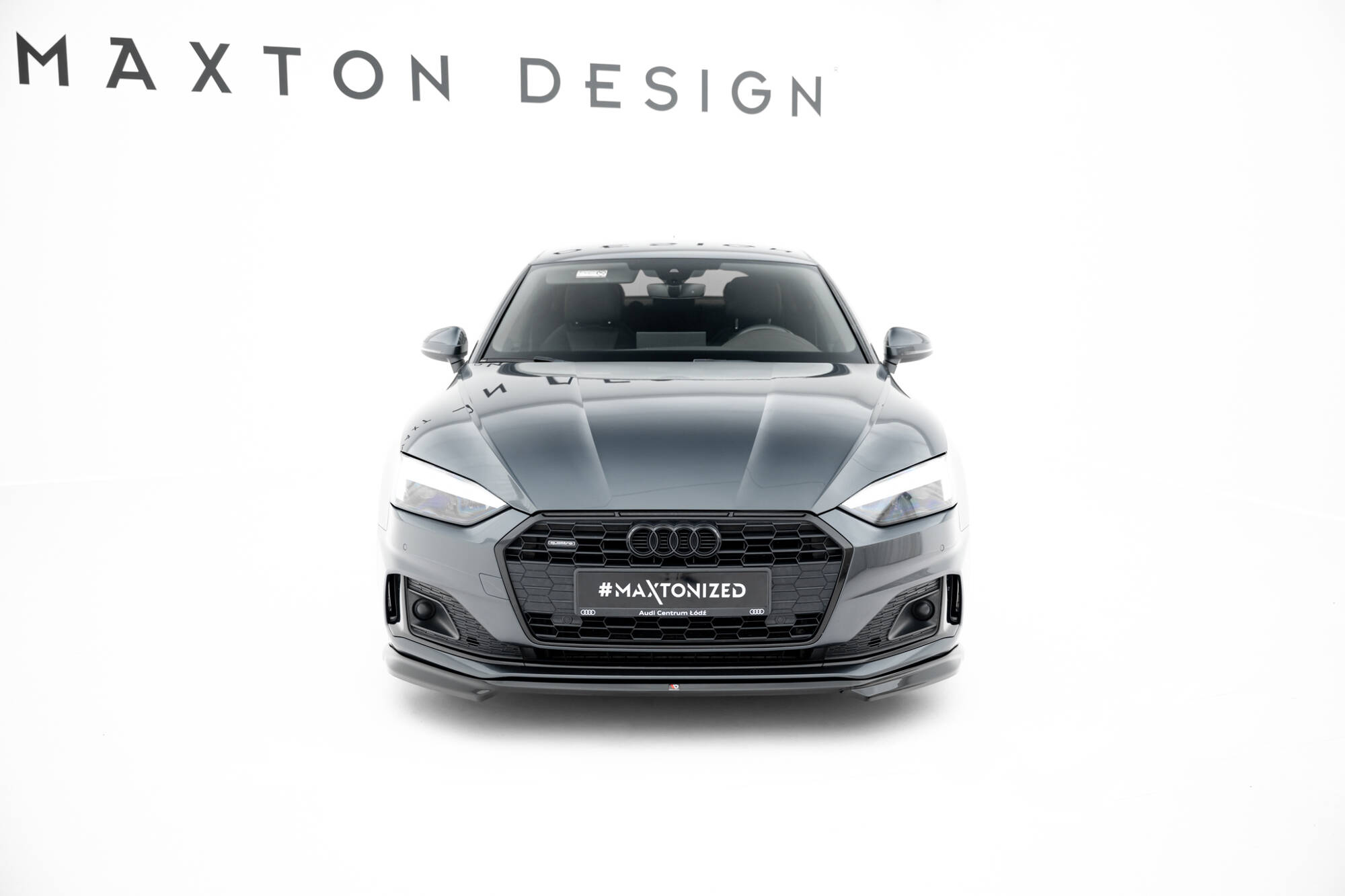 FRONT SPLITTER V.1 SUITABLE FOR AUDI A5 F5 FACELIFT – MAXTON DESIGN - 2