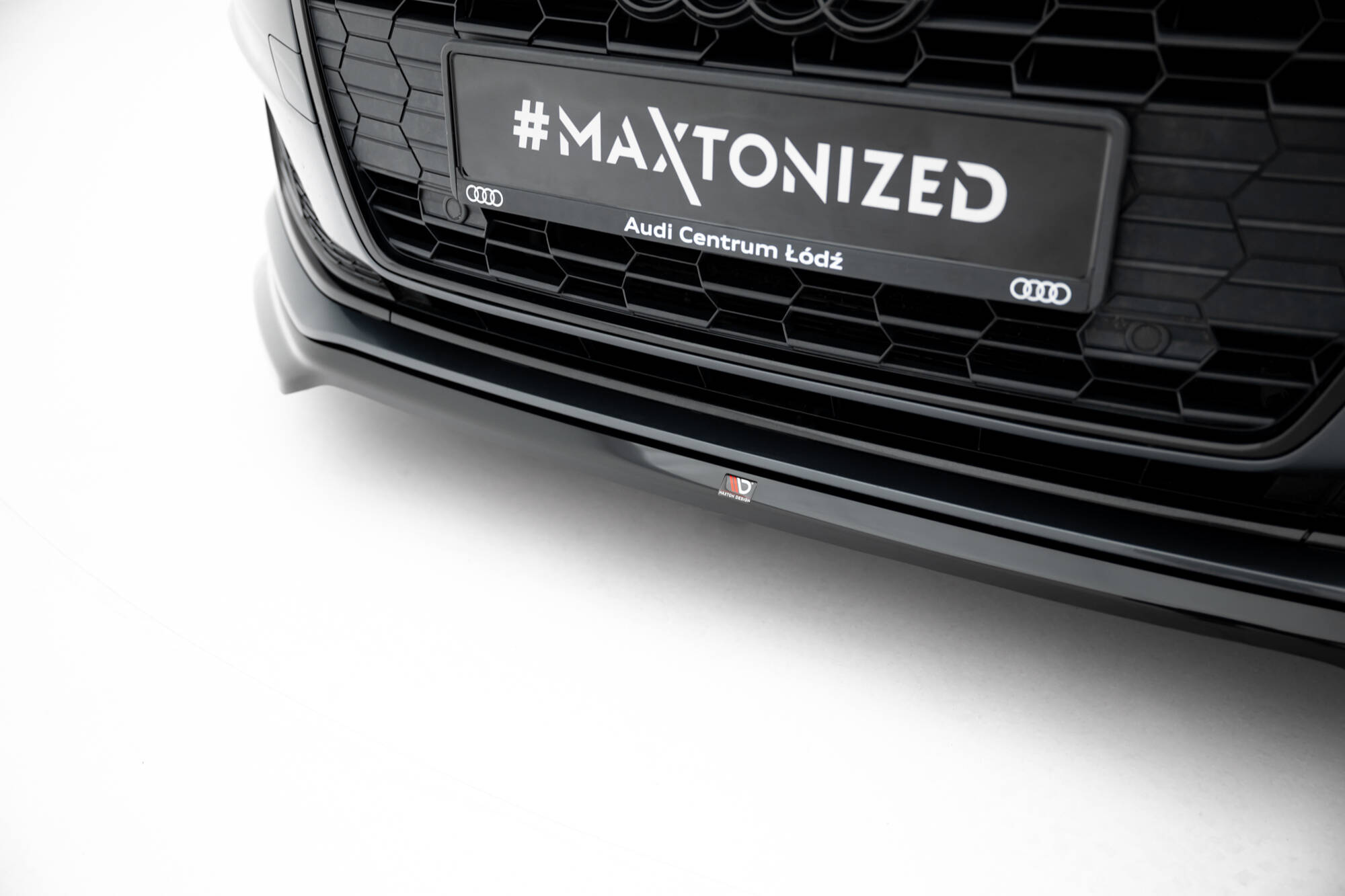 FRONT SPLITTER V.1 SUITABLE FOR AUDI A5 F5 FACELIFT – MAXTON DESIGN