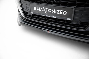 FRONT SPLITTER  V.1 SUITABLE FOR AUDI A5 F5 FACELIFT – MAXTON DESIGN