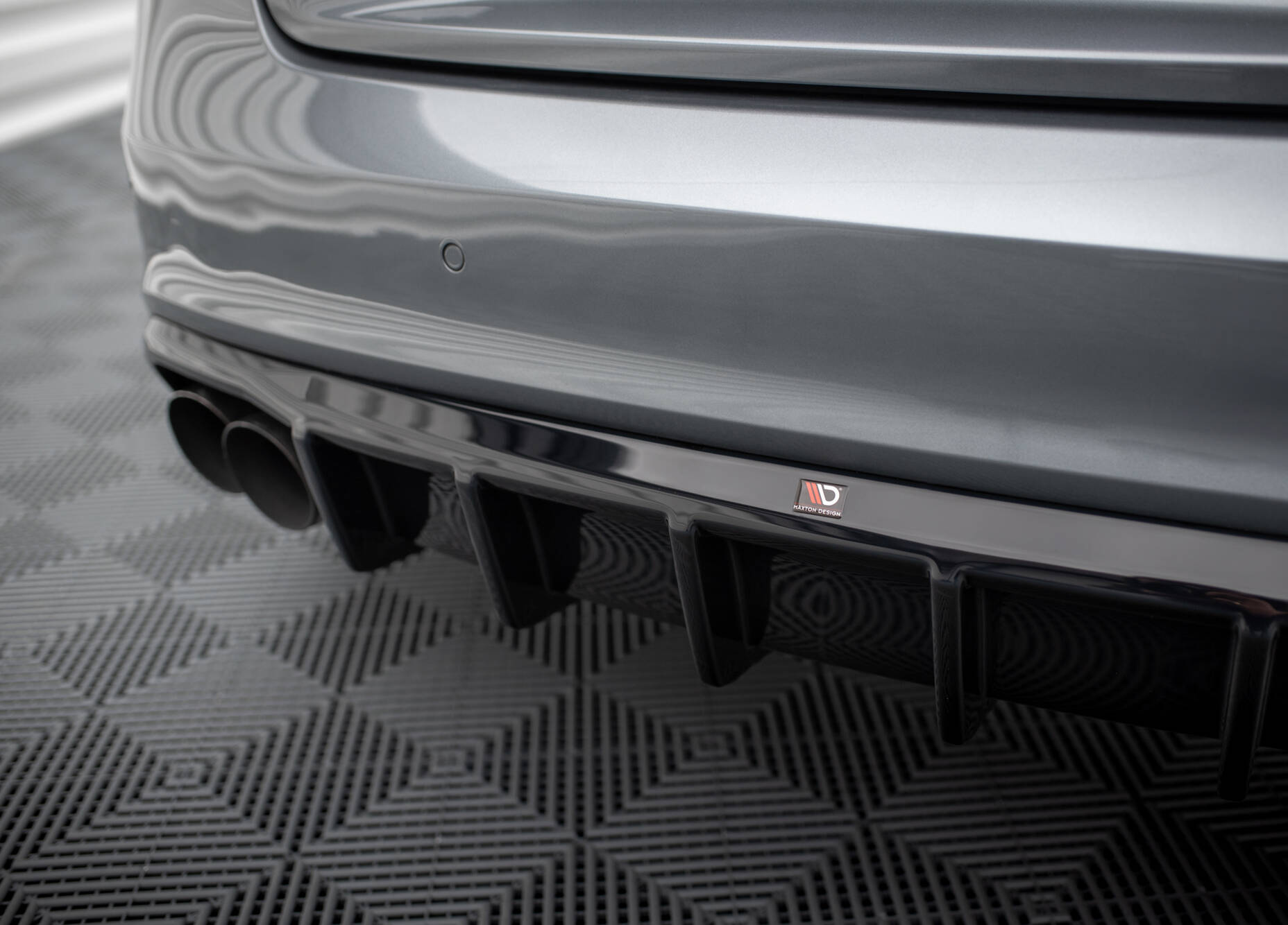 Rear Valance Audi A5 S-Line Coupe / Sportback 8T Facelift (Single side dual exhaust version) - 4