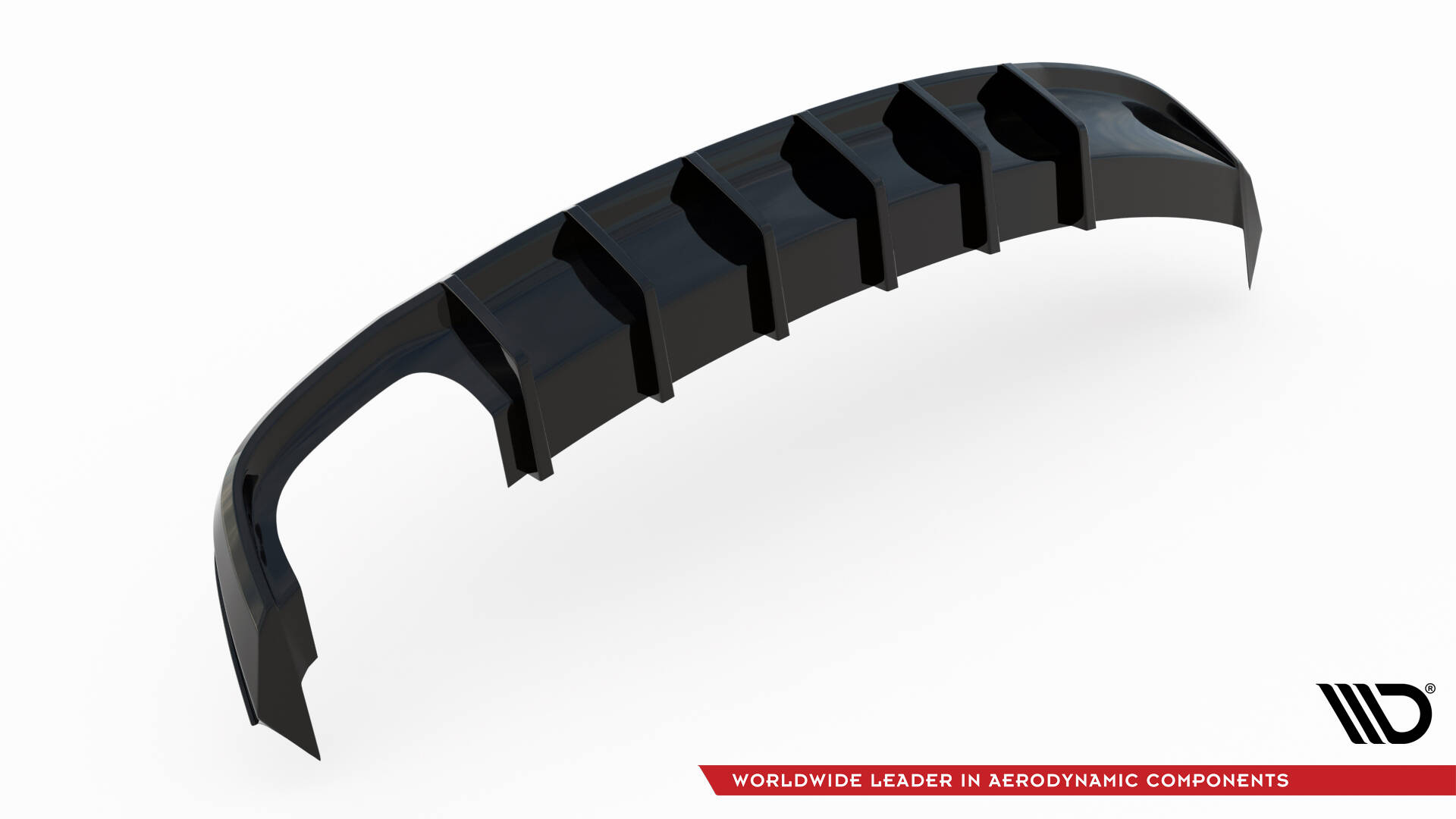 Rear Valance Audi A5 S-Line Coupe / Sportback 8T Facelift (Single side dual exhaust version) - 6