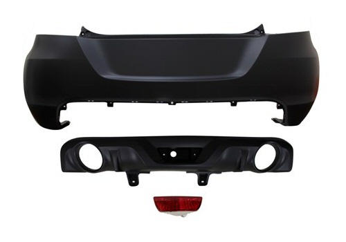 SUZUKI SWIFT 12+ 3/5D OEM SPORT LOOK REAR BUMPER SET [SIX]