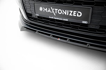 FRONT SPLITTER  V.2 SUITABLE FOR AUDI A5 F5 FACELIFT – MAXTON DESIGN