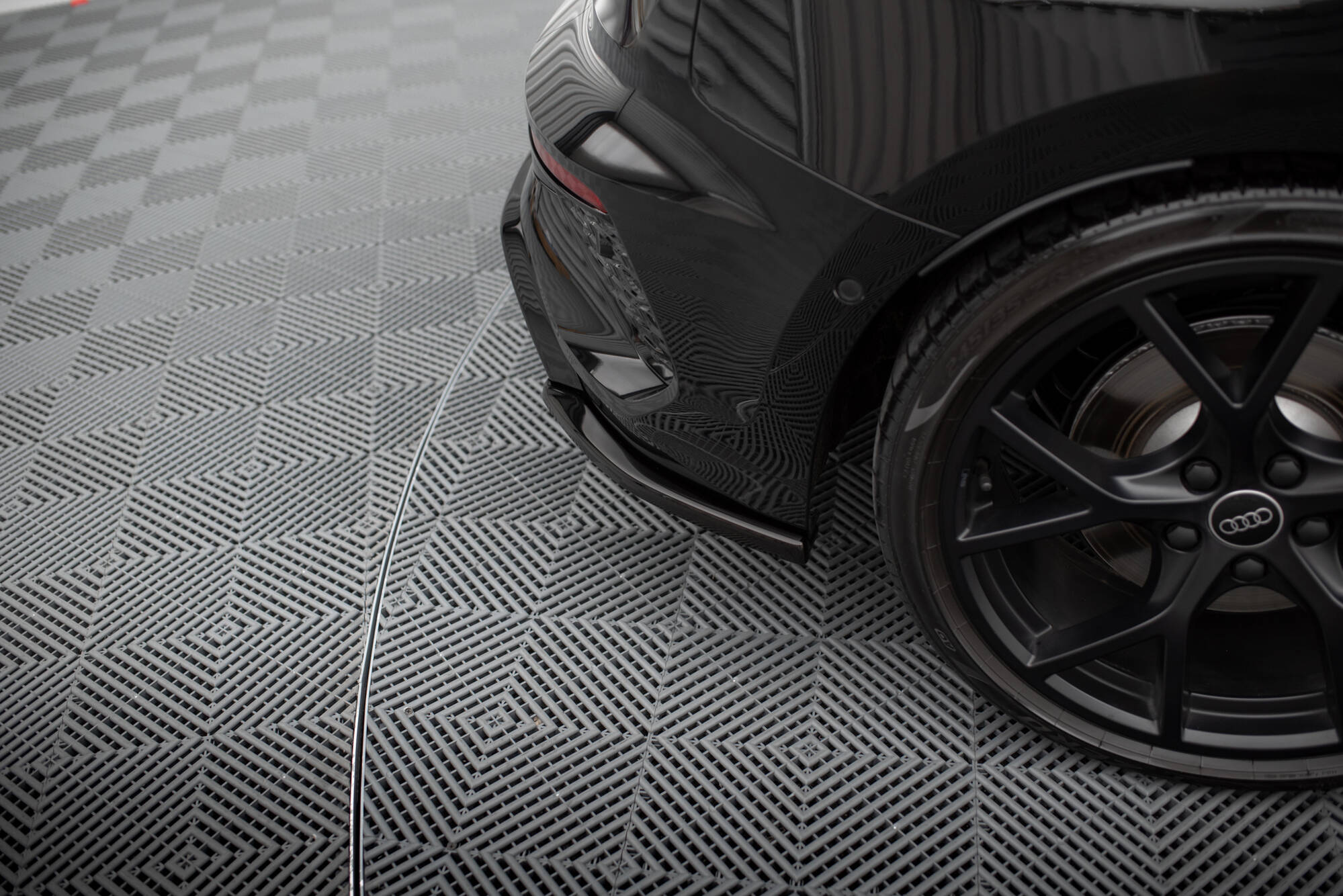 Rear Side Splitters Audi RS3 Sportback 8Y - 2