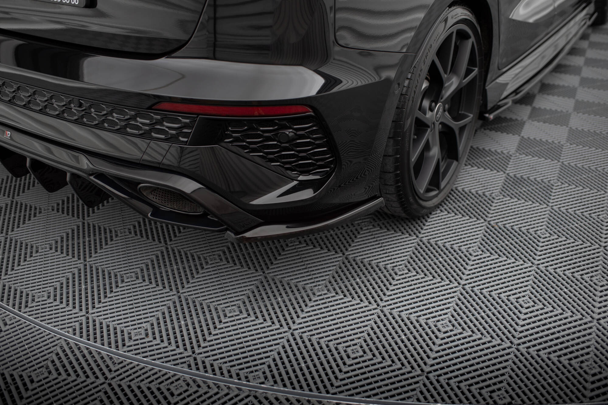 Rear Side Splitters Audi RS3 Sportback 8Y - 4