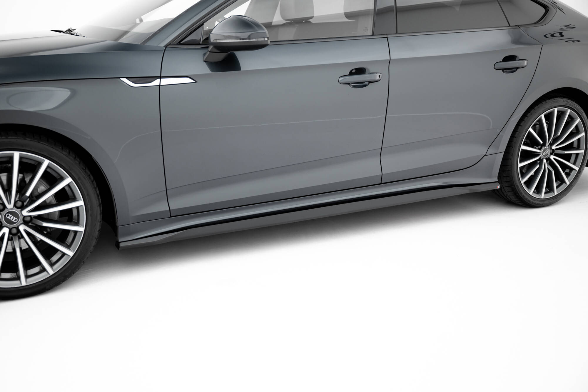 SIDE SKIRTS DIFFUSERS SUITABLE FOR AUDI A5 SPORTBACK F5 FACELIFT – MAXTON DESIGN - 3