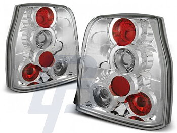TAILLIGHTS VW LUPO 09.98-05 CHROME