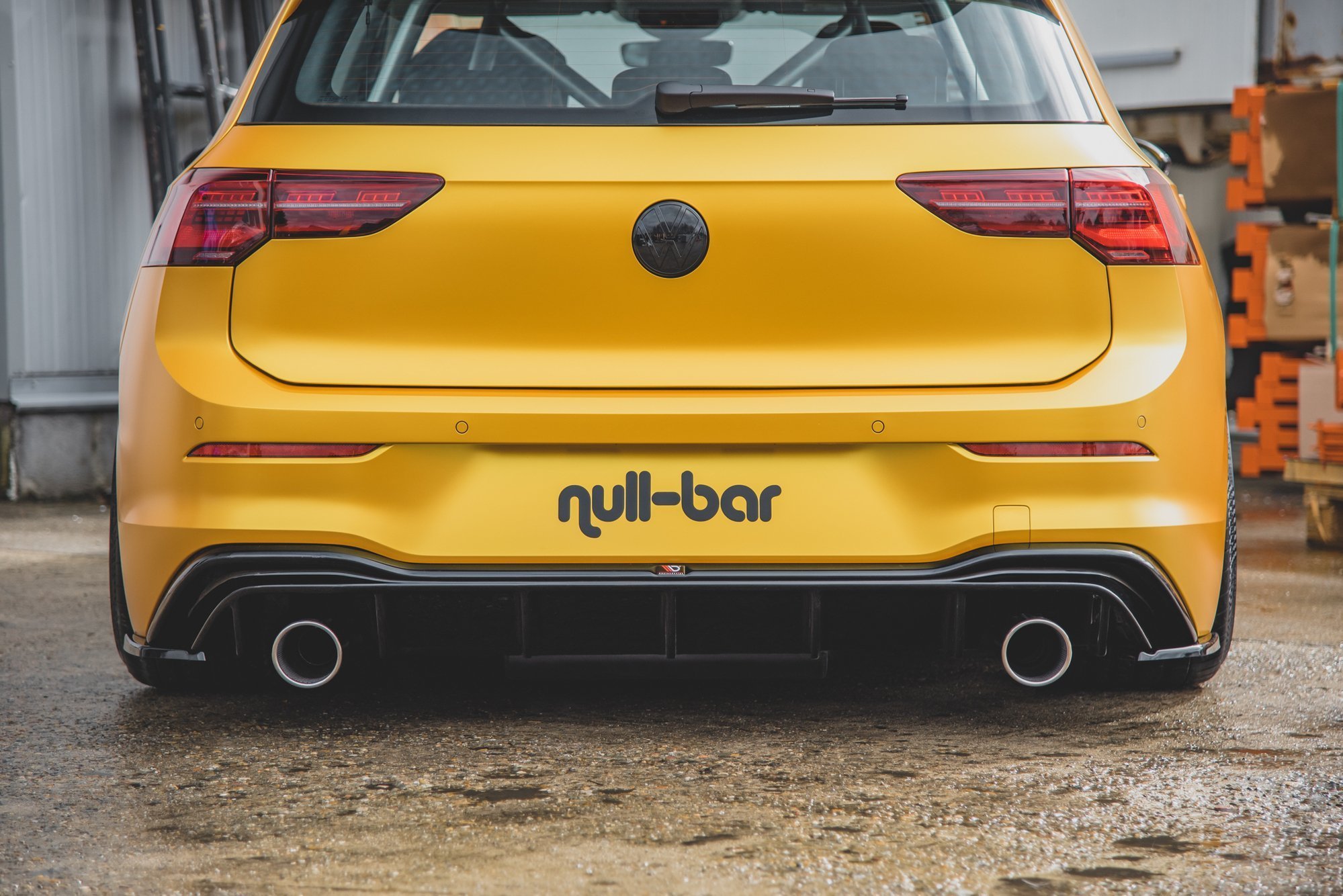 Rear Valance VW Golf Mk8 (GTI Look) - 6