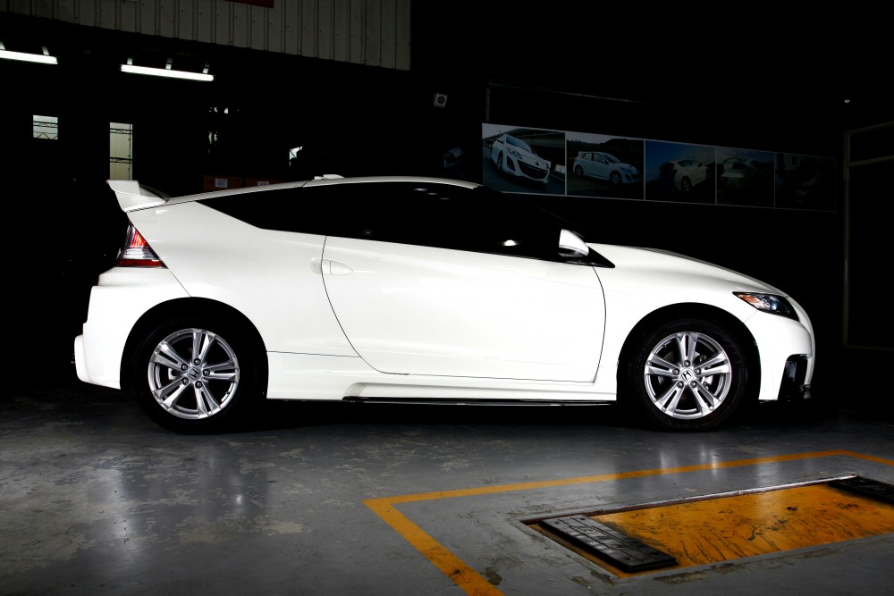 HONDA CRZ 10+ MUGEN RR STYLE ABS SIDESKIRTS SET L+R - 2